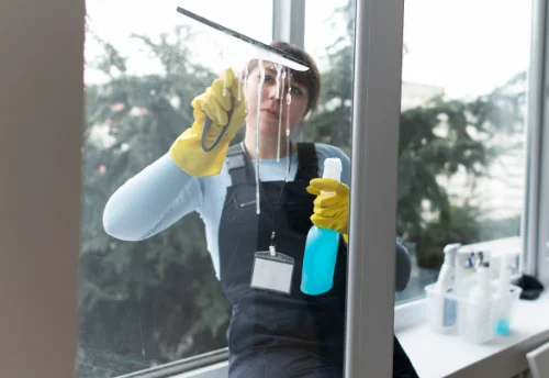 Nettoyage de vitres intérieures et extérieures à Valdelaume